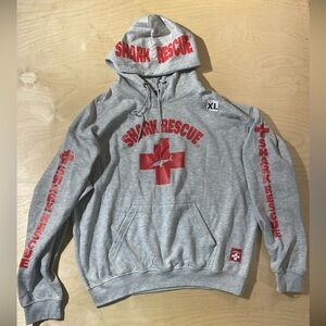 Shark Rescue Gray Hoodie XL (DT)